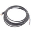 Used IFM E12683-S Cordset, M12 5-P Female to 4-Wire Flying Leads, 300VAC/DC, 15ft