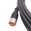 Used IFM E12683-S Cordset, M12 5-P Female to 4-Wire Flying Leads, 300VAC/DC, 15ft