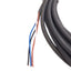 Used IFM E12683-S Cordset, M12 5-P Female to 4-Wire Flying Leads, 300VAC/DC, 15ft