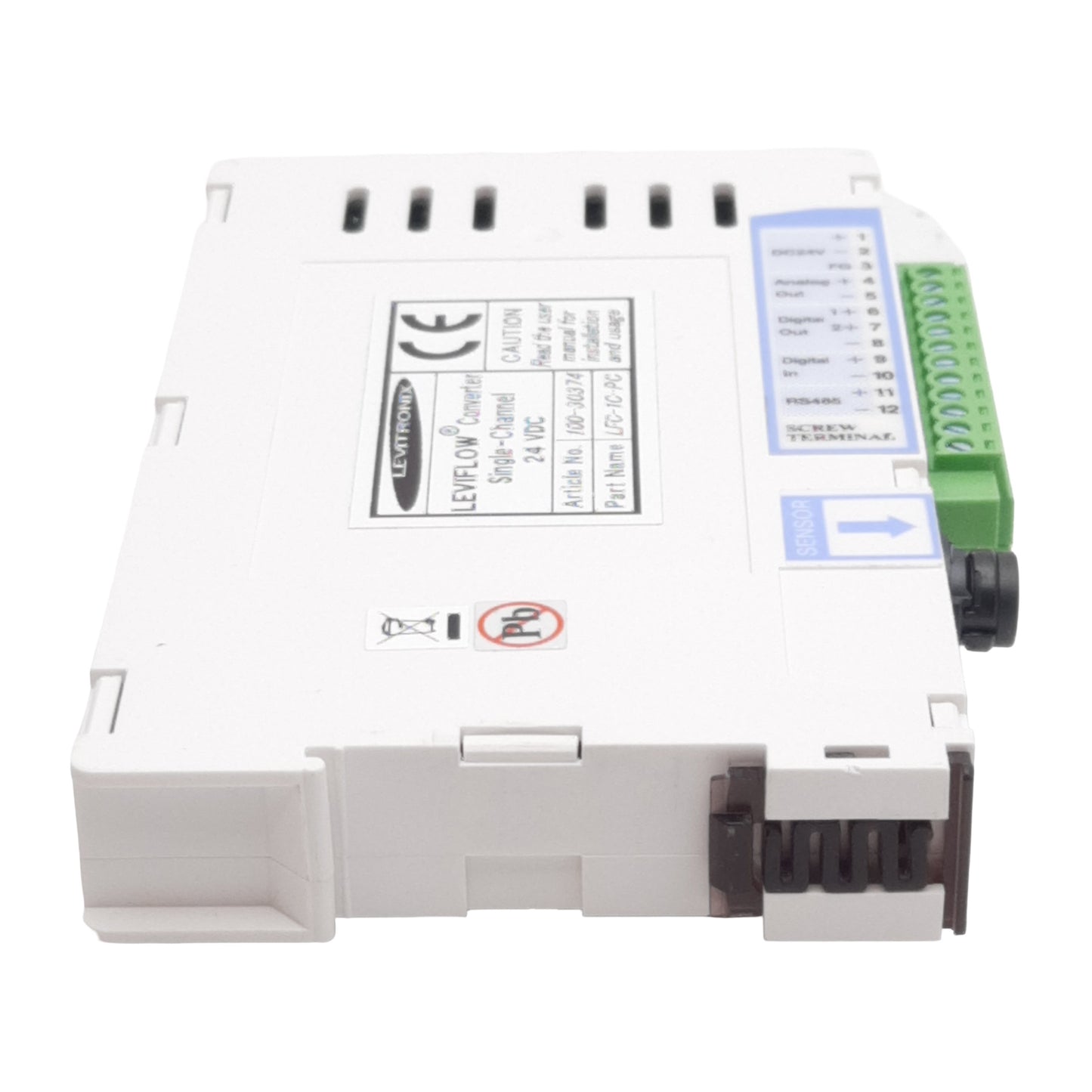 Used Levitronix LFC-1C-PC LEVIFLOW Single-Channel Converter 4-Digit LCD 24VDC, RS485