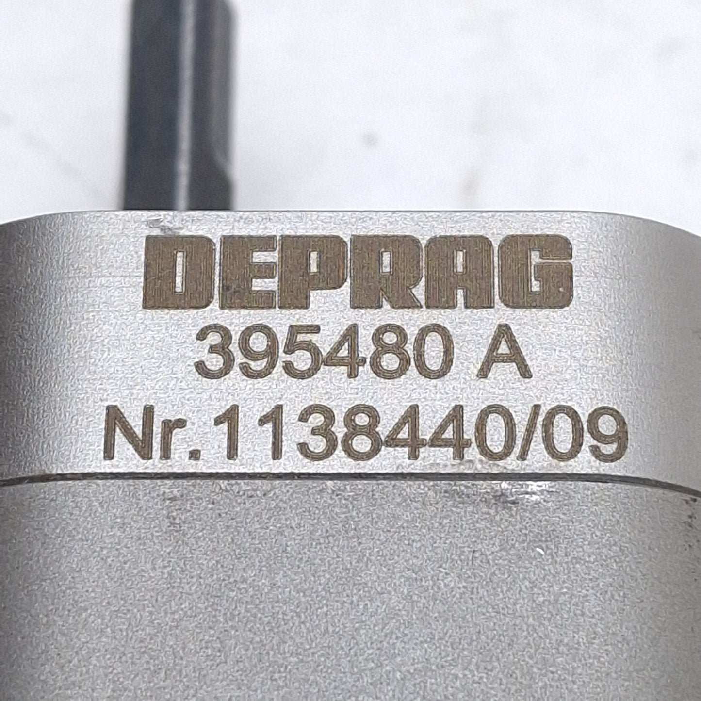 Used Deprag Schulz 395480 A Angle Encoder, 1° Resolution, 24Nm, 1/4in Hex, M8 4-Pin