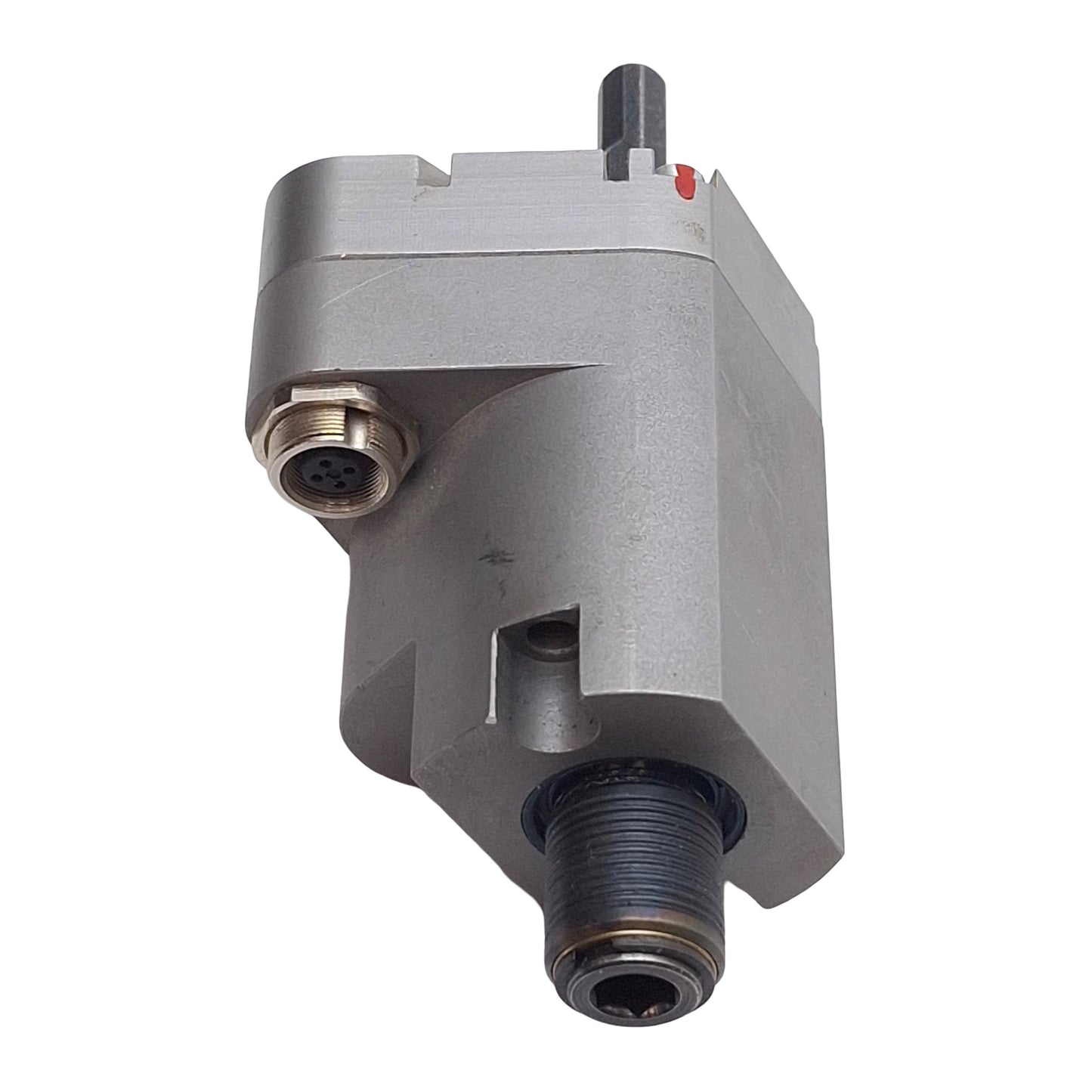Used Deprag Schulz 395480 A Angle Encoder, 1° Resolution, 24Nm, 1/4in Hex, M8 4-Pin