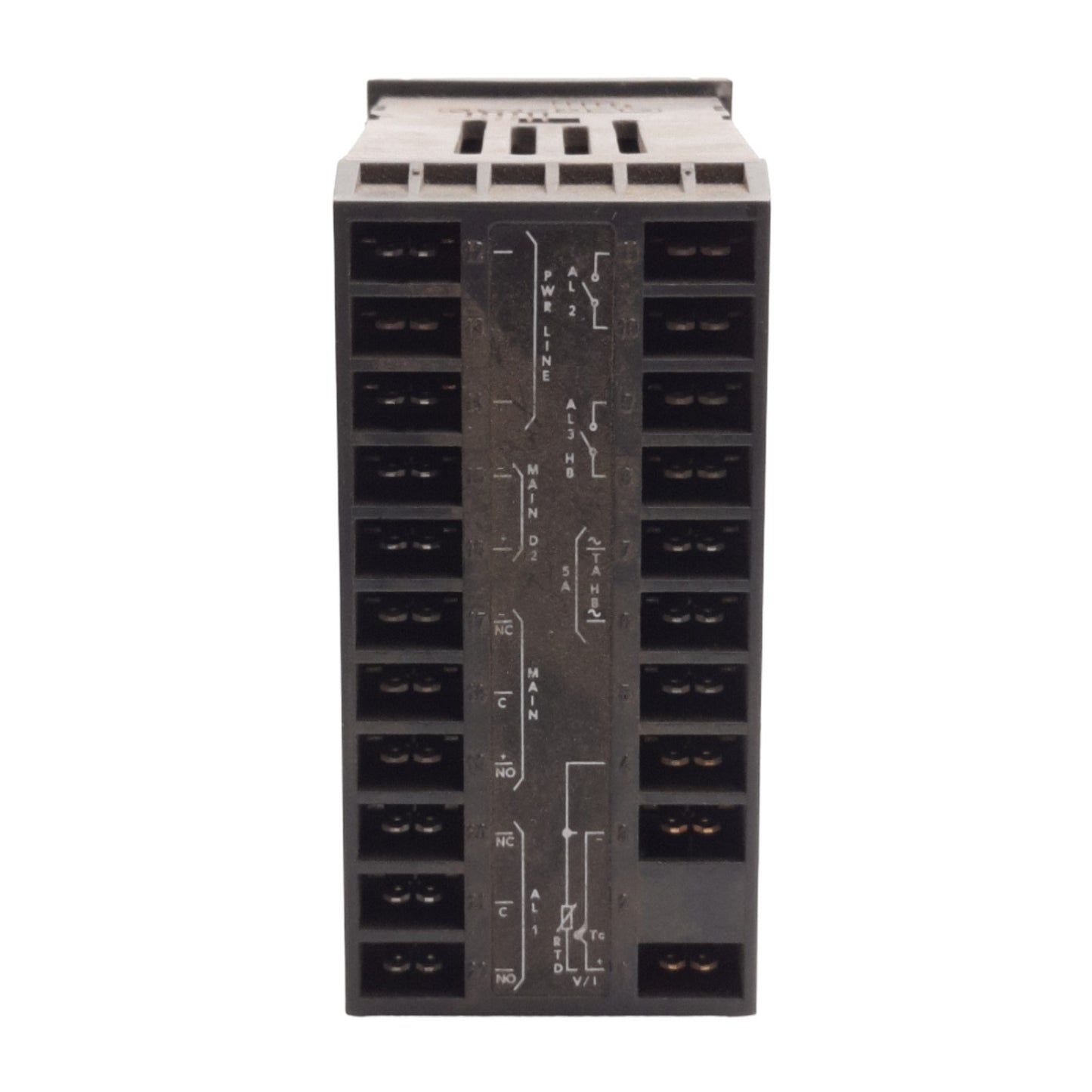 Used Gefran 1000.R0.2H.0.1.CON Temperature Controller, RTD & T/C In, Relay Output