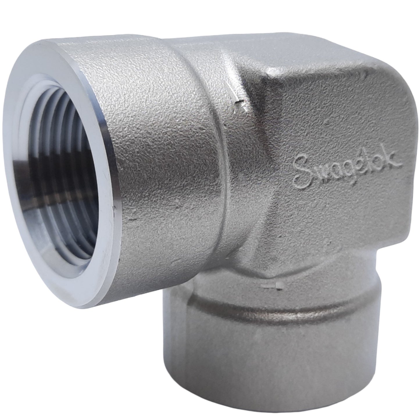 Used Swagelok SS-16-E Elbow Pipe Fitting 316 Stainless Steel, 1" Female NPT