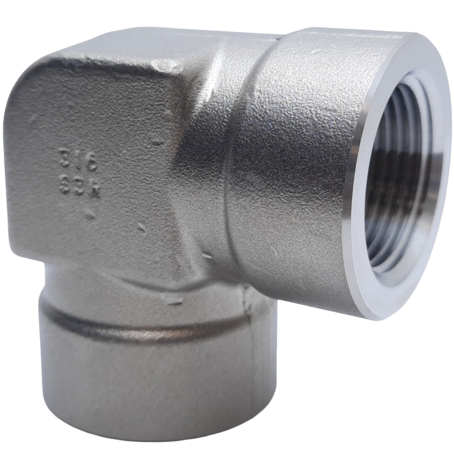 Used Swagelok SS-16-E Elbow Pipe Fitting 316 Stainless Steel, 1" Female NPT