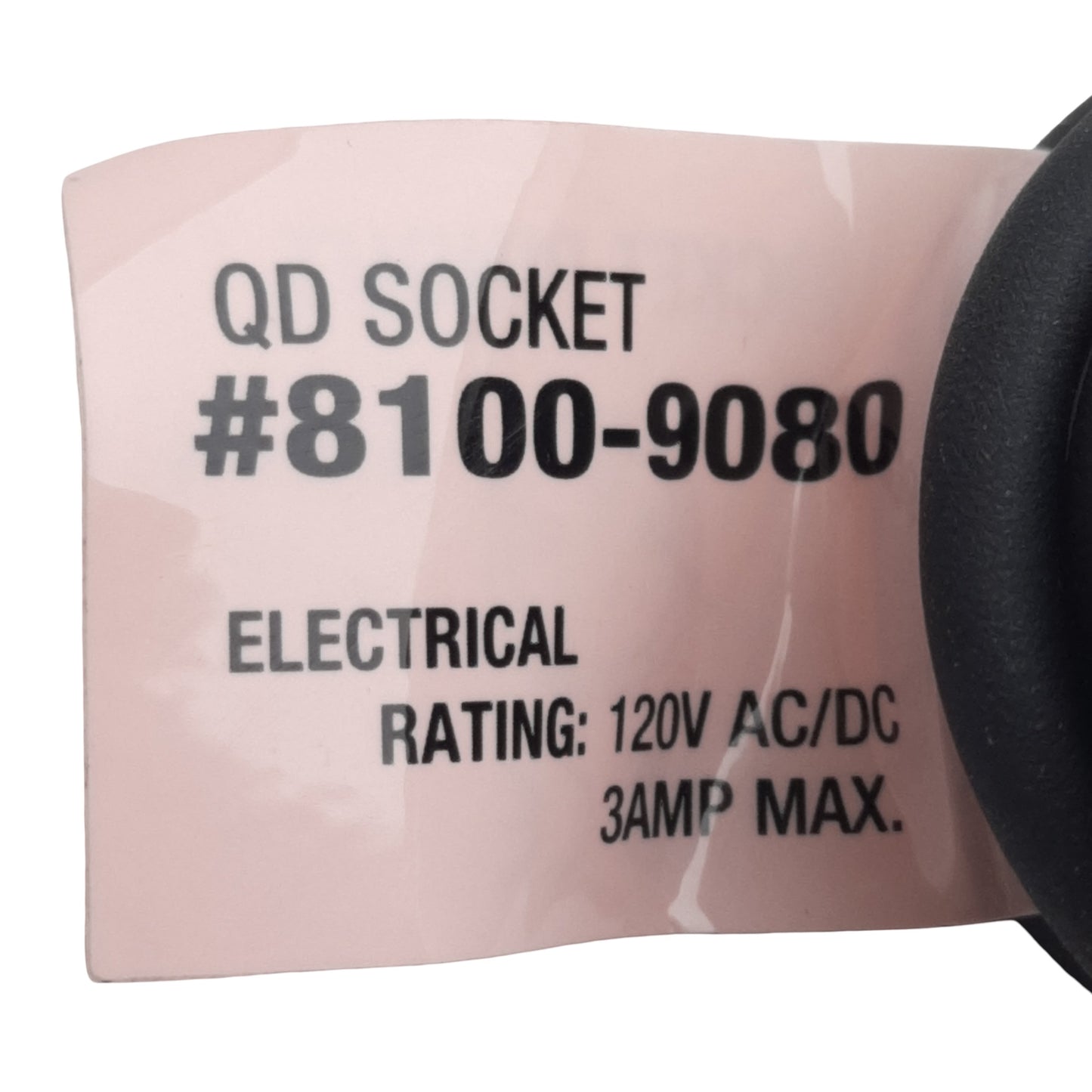 New Tolomatic 8100-9080 Cordset, 3-Pin M8 Female to Flying Leads, 3A 120VAC/VDC, 5m