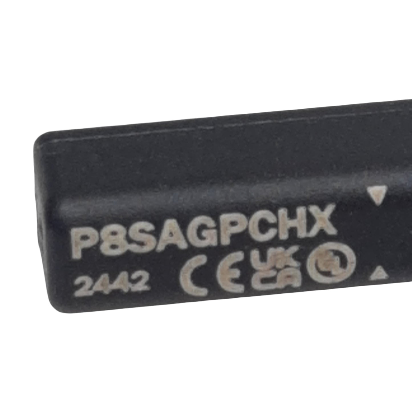 Used Parker P8SAGPCHX Proximity Sensor, PNP-NO, 3-Pin M8 Male, 10-30VDC, 0.3m