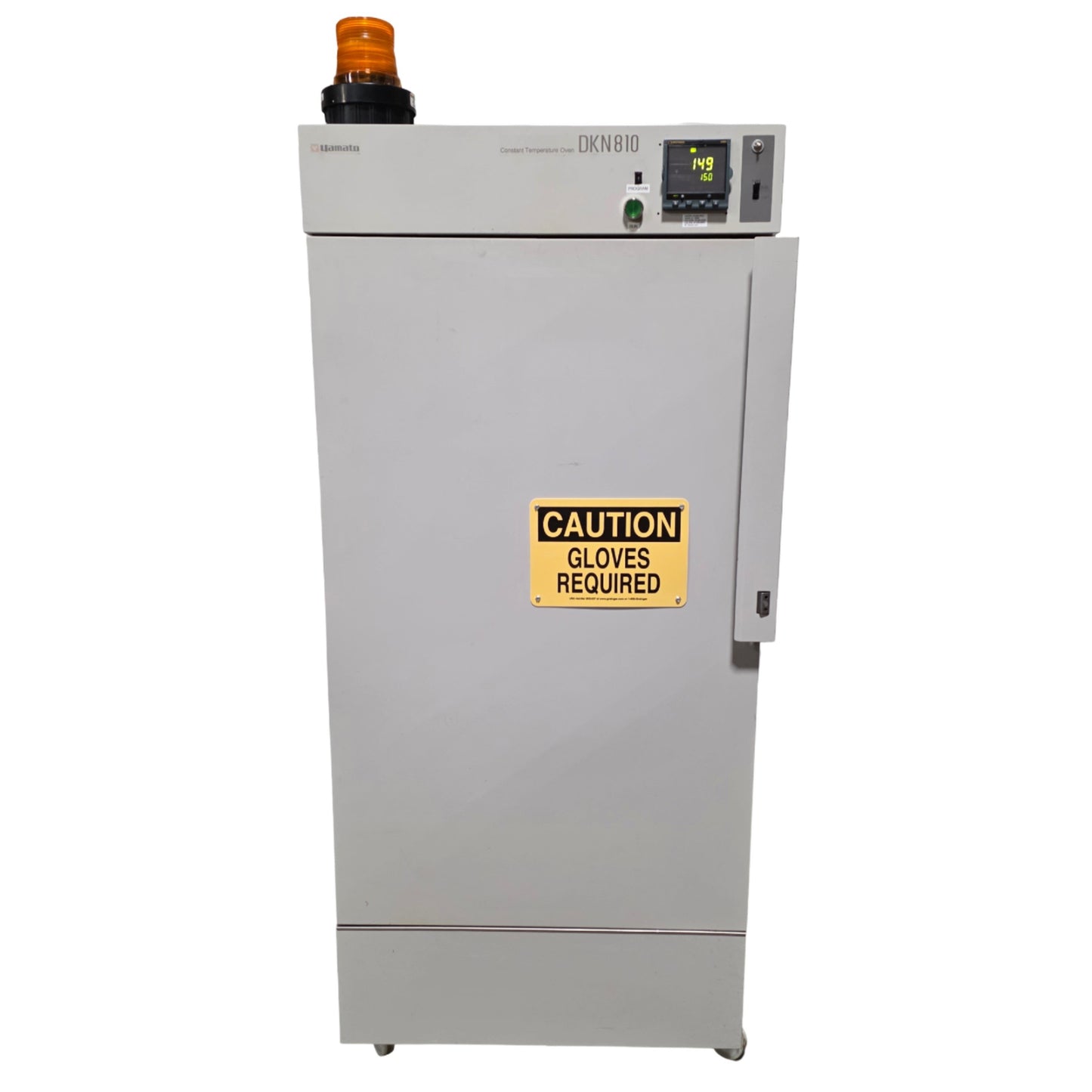 Used Yamato DKN810 Mechanical Convection Oven 10.6CuFt Amb-260°C 3kW 220VAC 14A 1-Ph