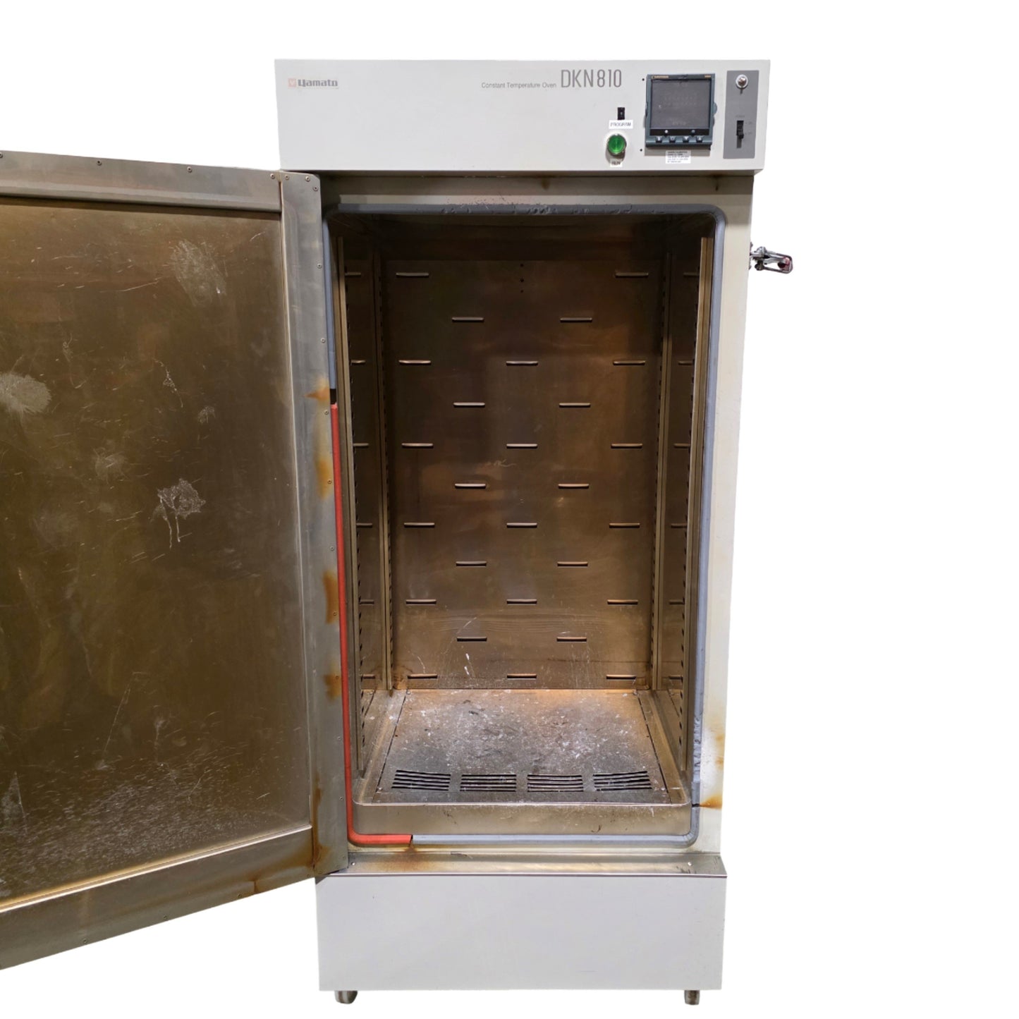 Used Yamato DKN810 Mechanical Convection Oven 10.6CuFt Amb-260°C 3kW 220VAC 14A 1-Ph