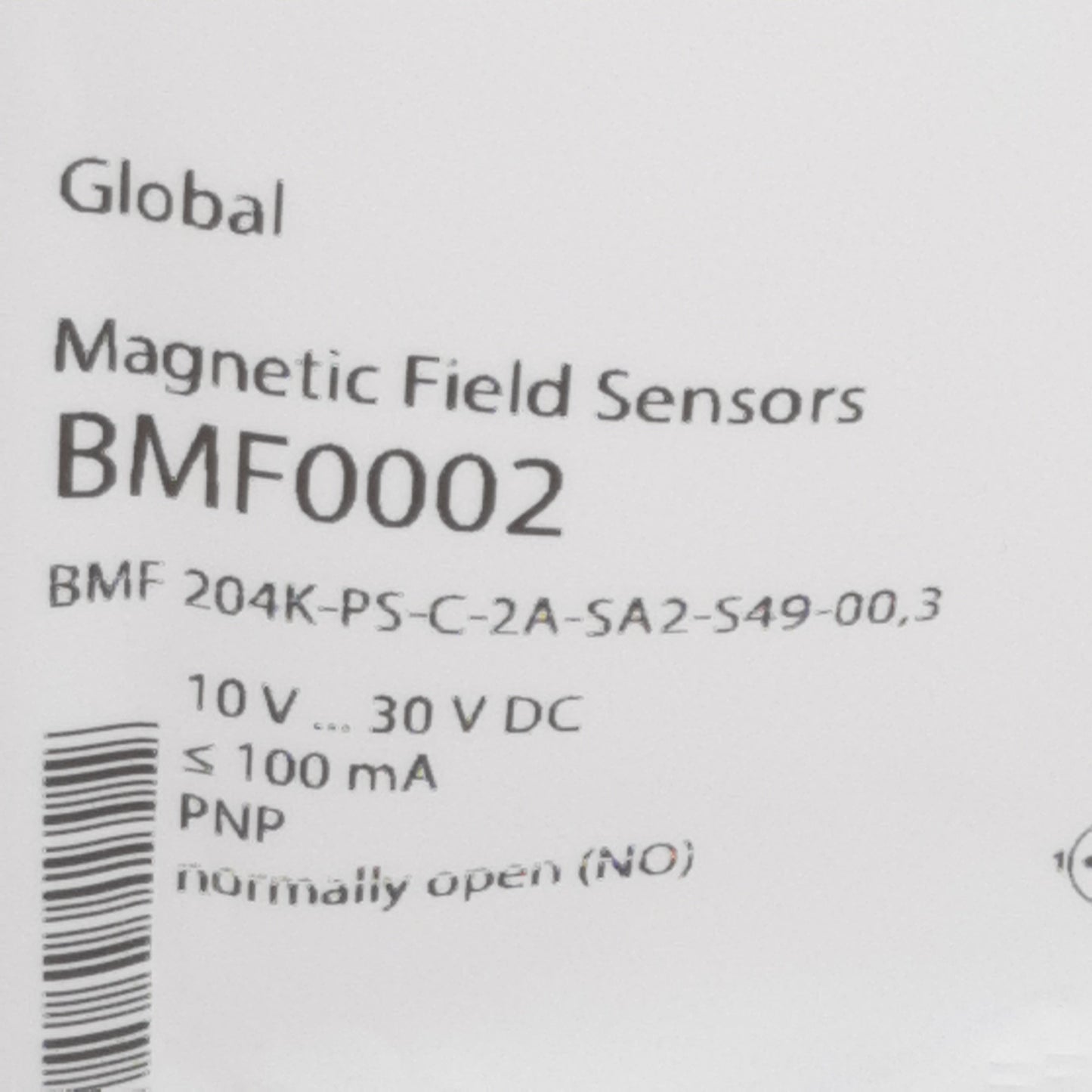 New Balluff BMF0002 Magnetic Field Sensor, PNP-NO, 3-Pin M8 Male, 10-30VDC, 0.3m