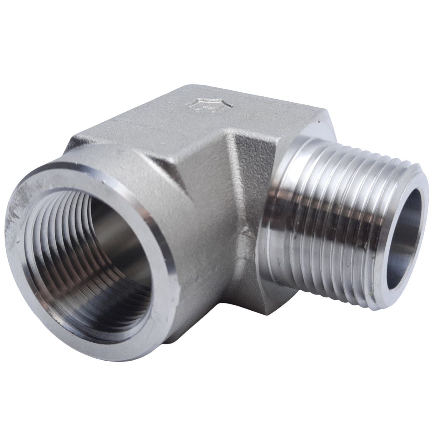 Used Ham-Let 116HSS1X1 Elbow Pipe Fitting, SS-316, Female Tube 1" to Male 1" NPT