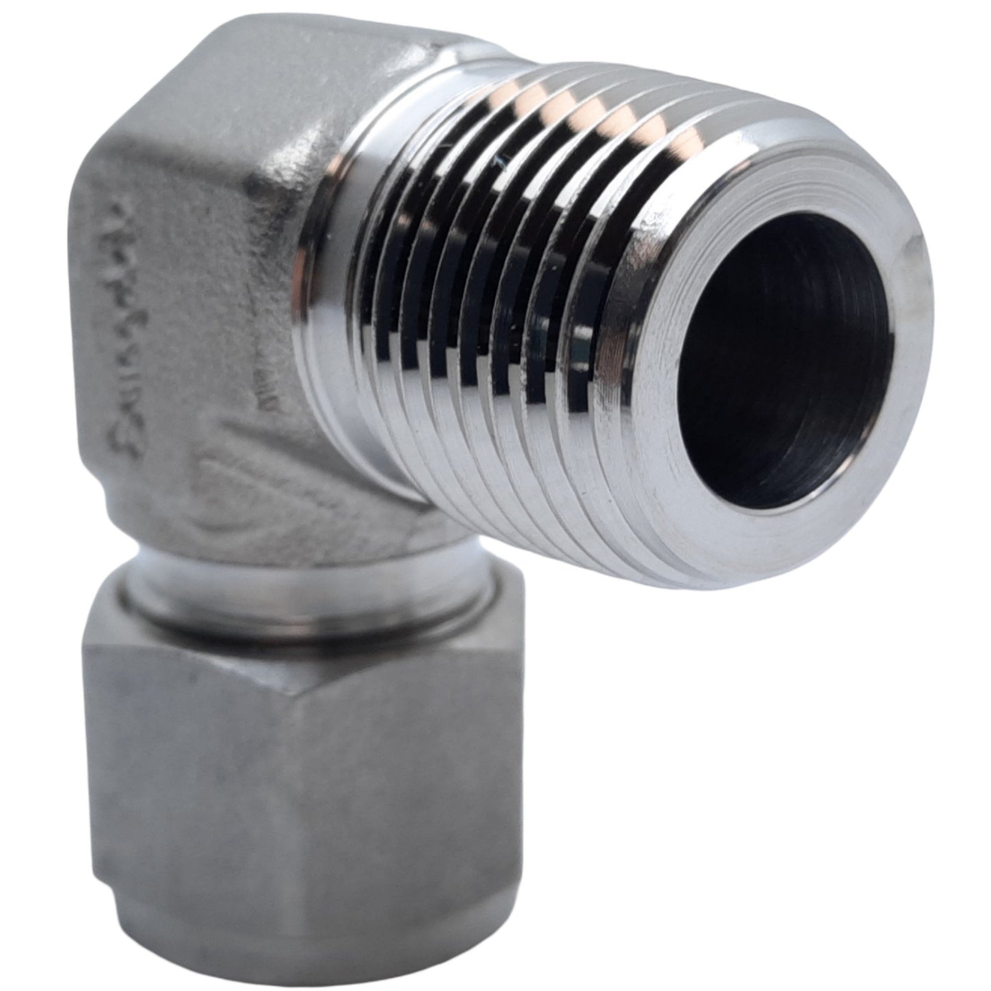 Used Swagelok SS-810-2-8 Elbow Tube Fitting 90°, Stainless Steel, ø1/2" NPT