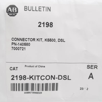 New Allen-Bradley 2198-KITCON-DSL Feedback Connector Kit, K5500, DSL, 2-Pin