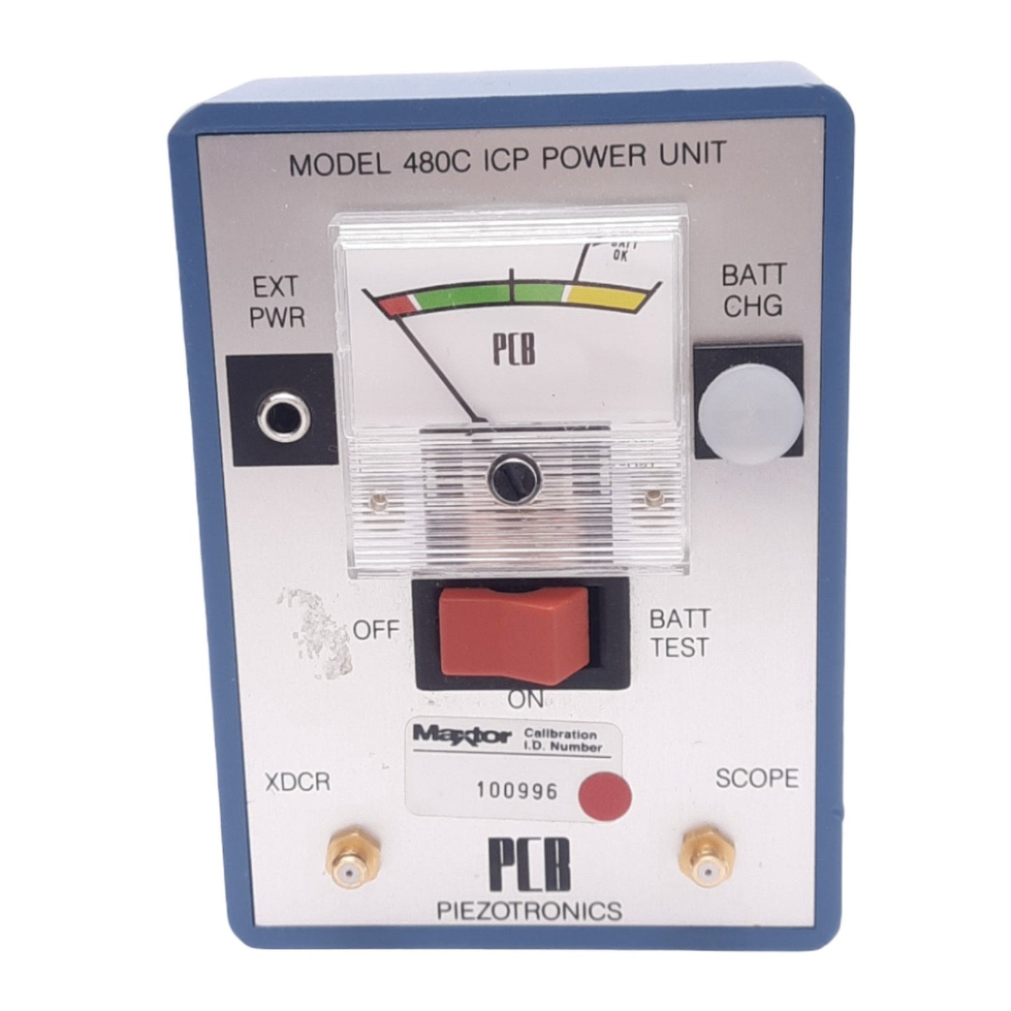 Used PCB Piezotronics 480C ICP Power Unit for Signal Conditioner, XDCR/Scope, BNC