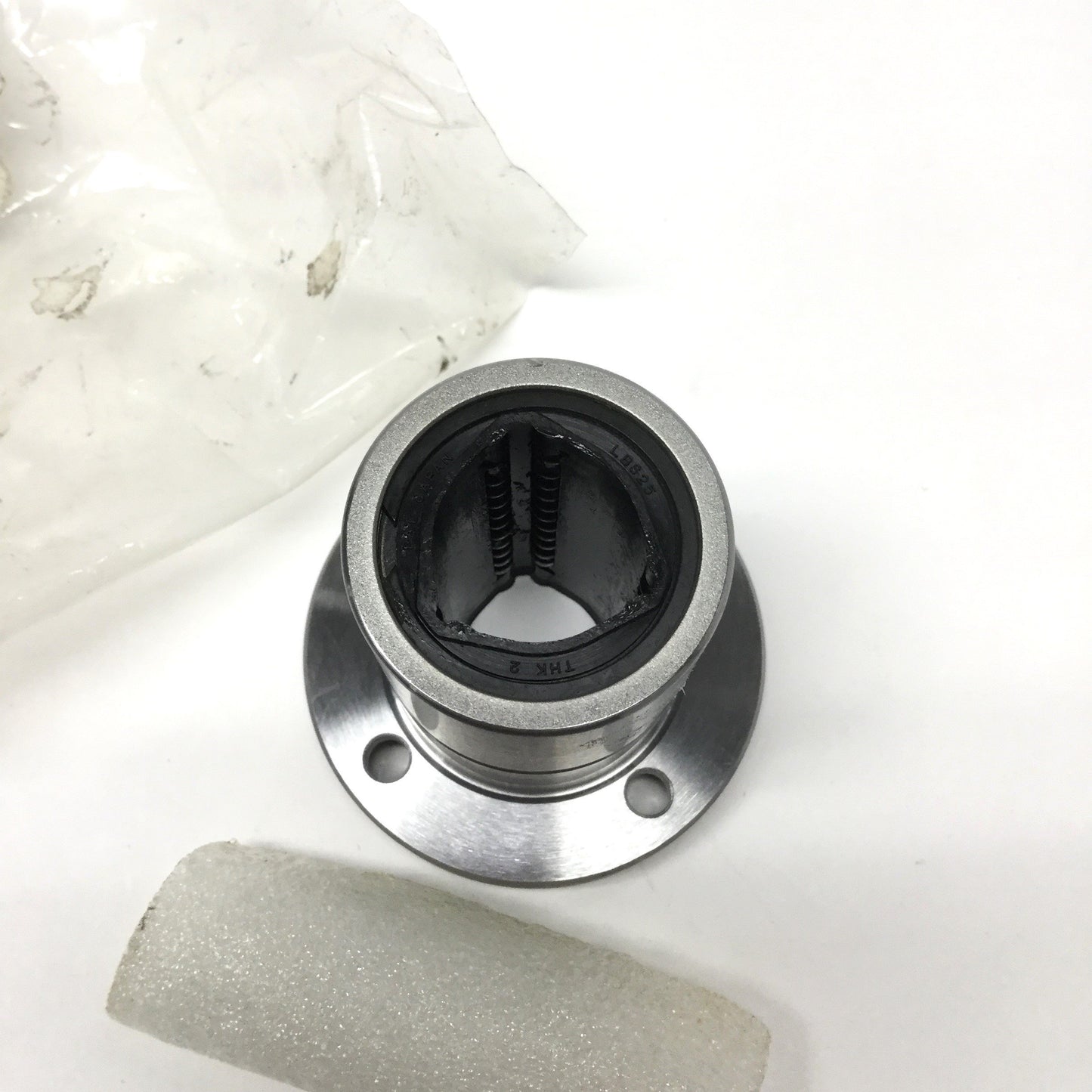 New – Open box THK LBF25UU High Torque Flanged Ball Spline Nut Ø37mm OD x Ø60mm Flange x 60mm L