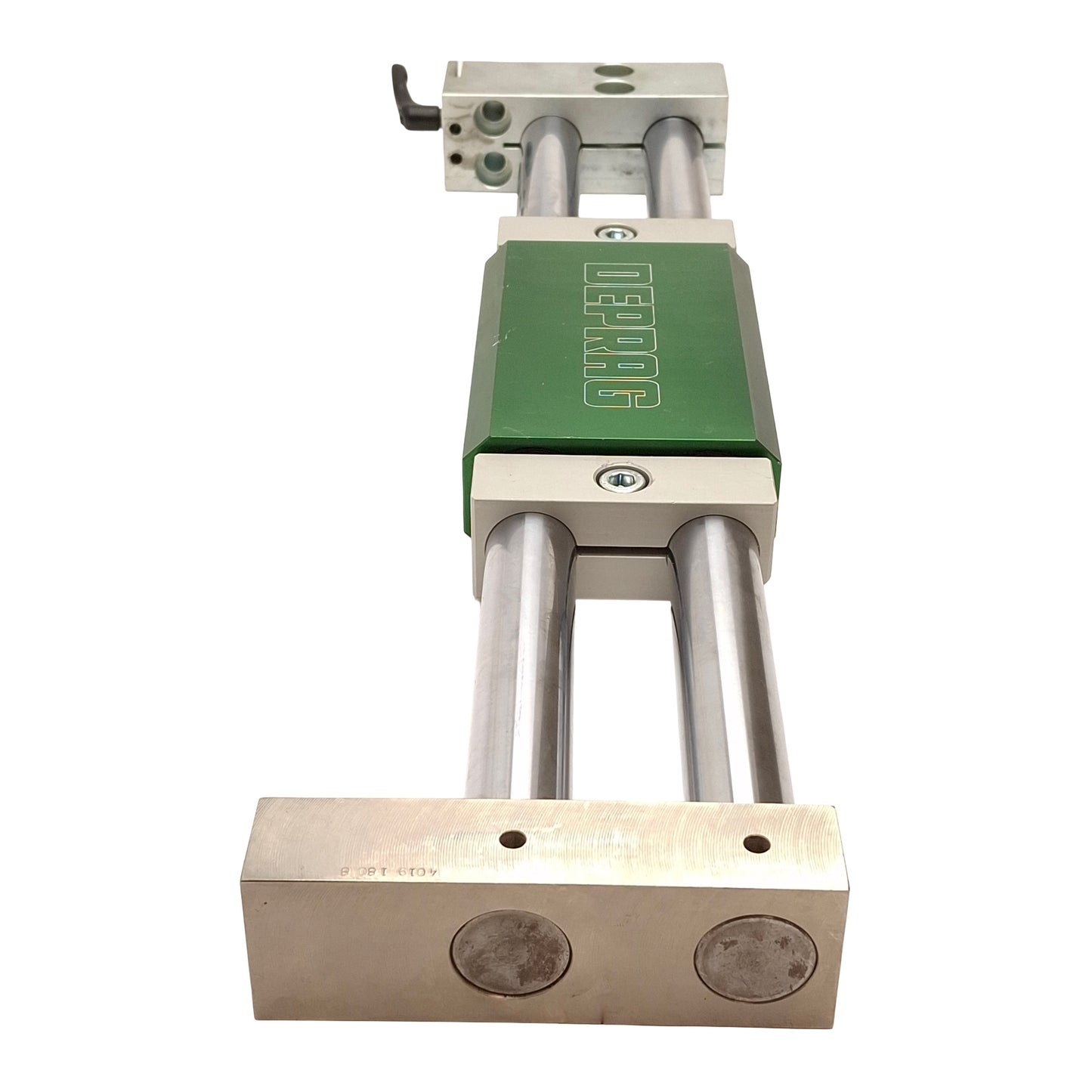 Used Deprag Parallel Guide Mounting Arm Assembly For PKS Position Control Stand