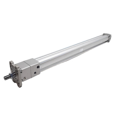 Used SMC CNA2F50TN-700-D Rod Lock Cylinder, 50mm Bore, 700mm Stroke, 3/8in NPT