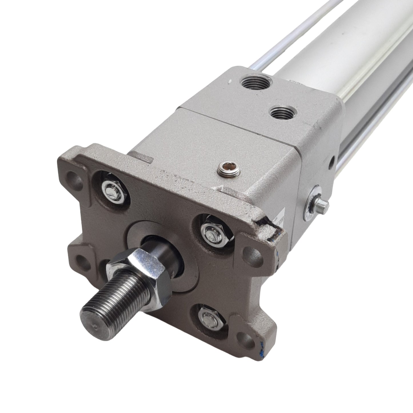 Used SMC CNA2F50TN-700-D Rod Lock Cylinder, 50mm Bore, 700mm Stroke, 3/8in NPT