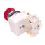 Used Square D 9001KM1 Illuminated Push/Pull E-Stop Button, ø30mm, 1NC 1NO, 600V 10A