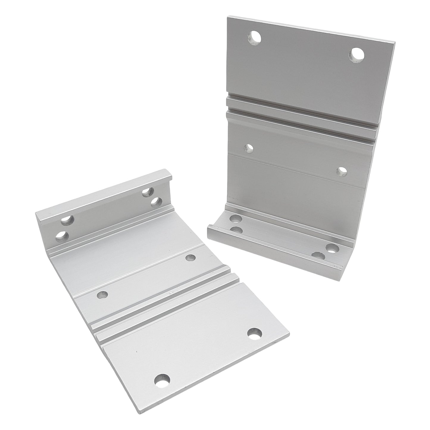 Used Lot of 2 Dorner 240839 Flat Belt Conveyor Mounting Brackets, 2200 Series