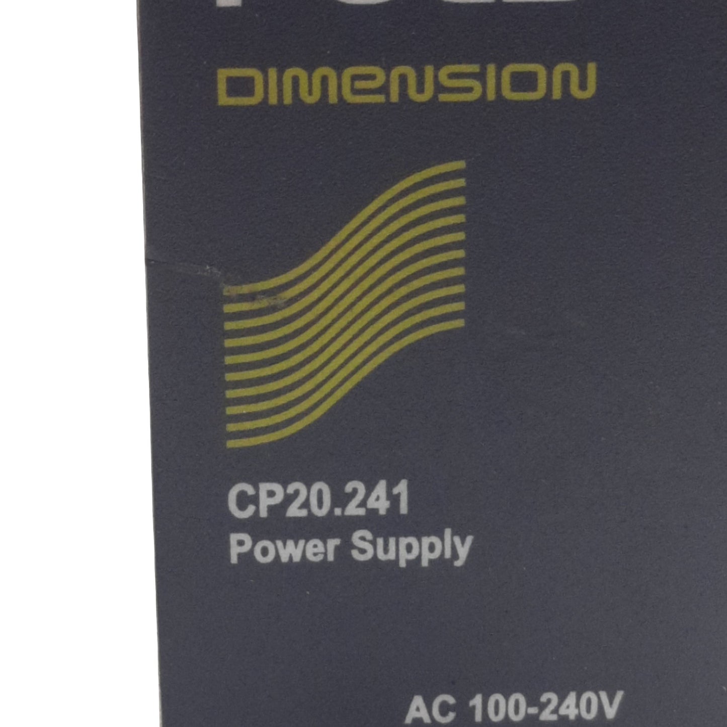 Used Puls CP20.241 Power Supply, 100-240VAC Input, 24-28VDC 20A Output, 480W