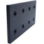 Used Lot of 4 80/20 25-4165-Black Rectangular Flat Plate 8 Hole 25 Series 100mmx50mm