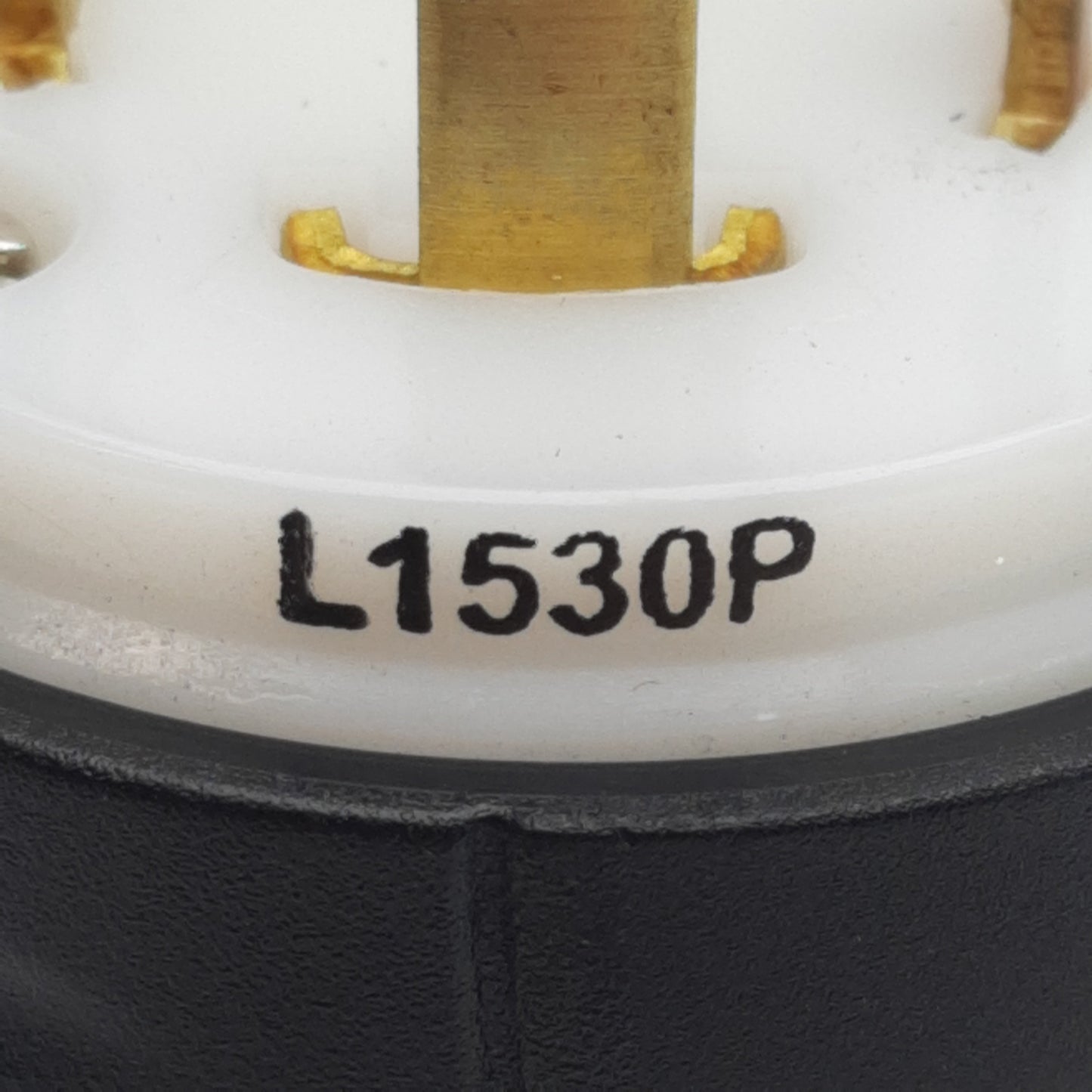 Used Pass & Seymour L1530P Legrand Male Plug Connector, 3-Pole 4-Wire, 30A 250VAC 3PH