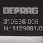 Used Deprag 310E36-005 MINIMAT-E Electric Screwdriver, 1-5Nm, 50-1000RPM, 1/4in Hex