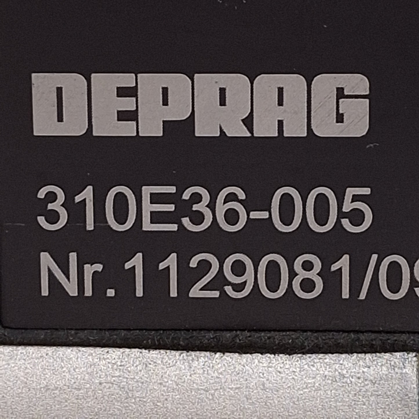 Used Deprag 310E36-005 MINIMAT-E Electric Screwdriver, 1-5Nm, 50-1000RPM, 1/4in Hex