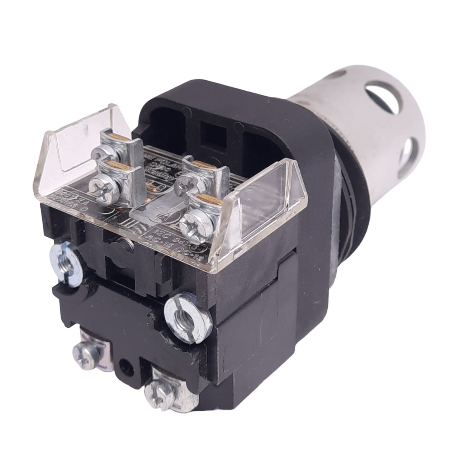 Used Allen Bradley 800T-PA16G Illuminated Pushbutton, ø30mm, 1NO 1NC, 600V 10A Max