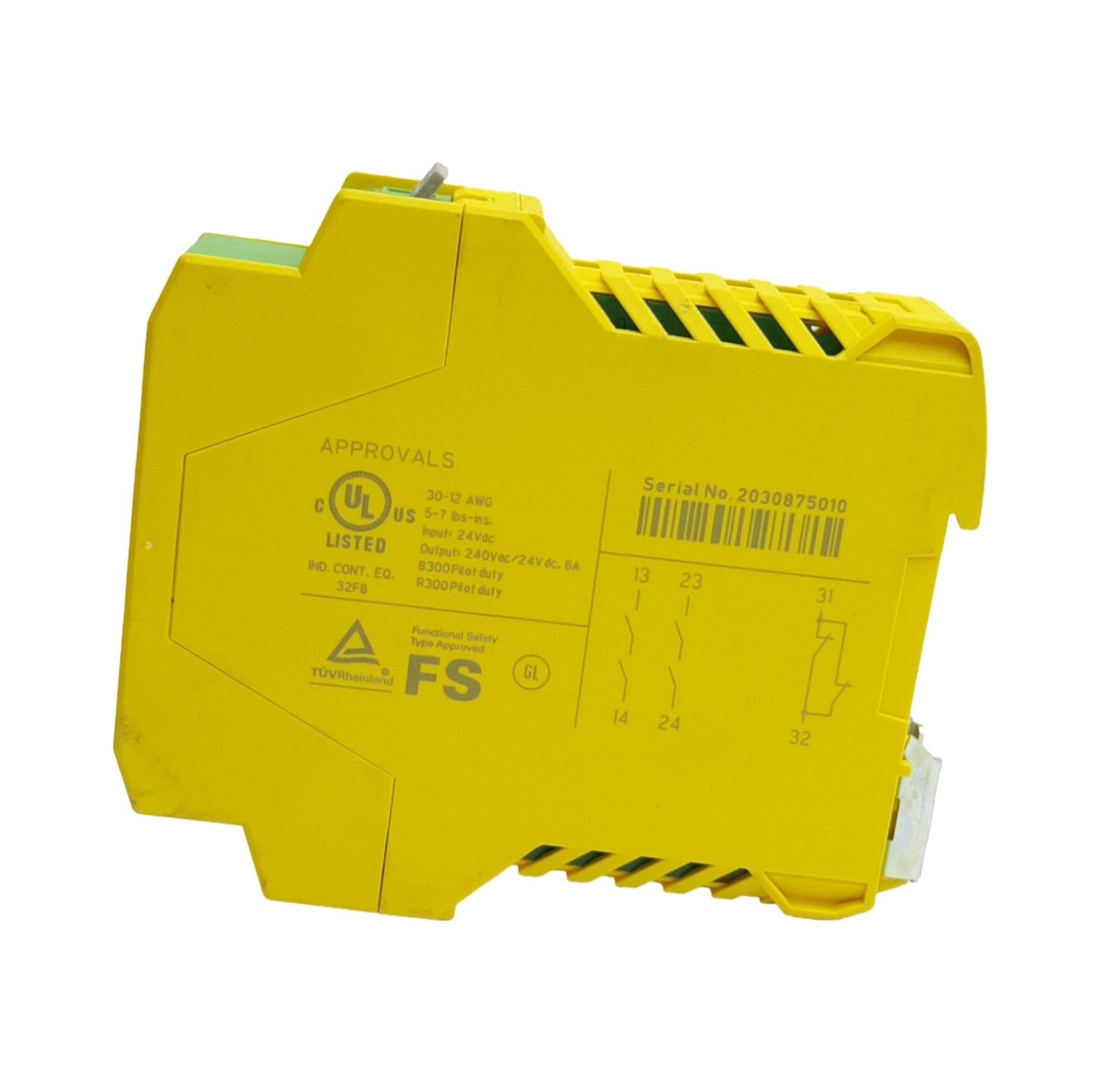 Used Phoenix Contact PSR-SCP-24DC/ESP4/2X1/1X2 Safety Relay, 2NO & 2NC, 24VDC Coil