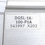 Used Festo DGSL-16-100-P1A Pneumatic Slide, ø20mm Bore, 100mm Stroke, 8bar, M5 Ports