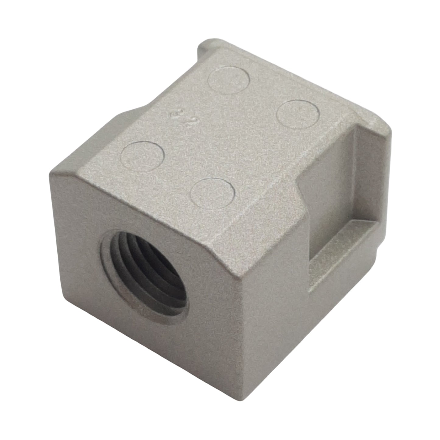 New Lot of 3 SMC E200-N02 Piping Adapter Module, 1/4in NPT Female, 100psi Max