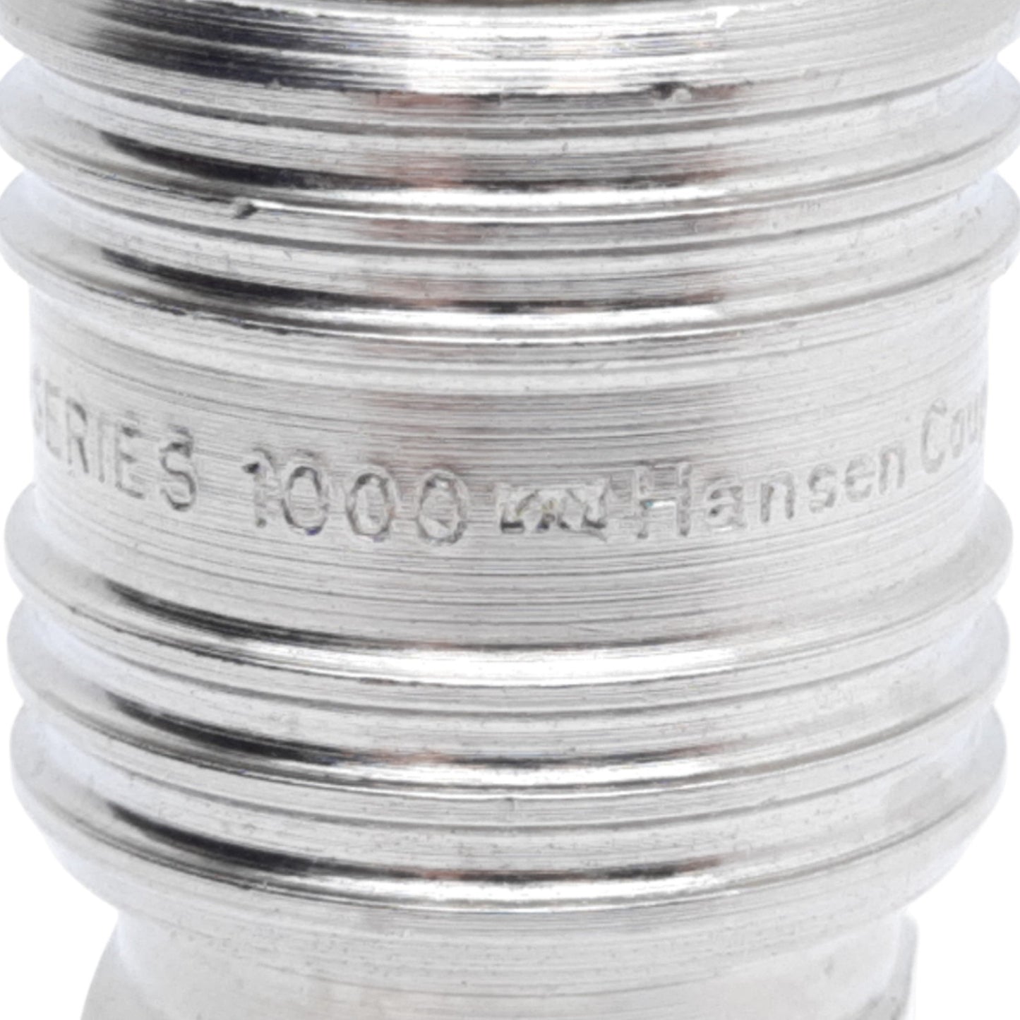 Used Hansen LL1000 Pneumatic Quick Disconnect Coupling 1000 Series, Size: 1/4" NTPF