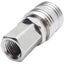 Used Hansen LL1000 Pneumatic Quick Disconnect Coupling 1000 Series, Size: 1/4" NTPF