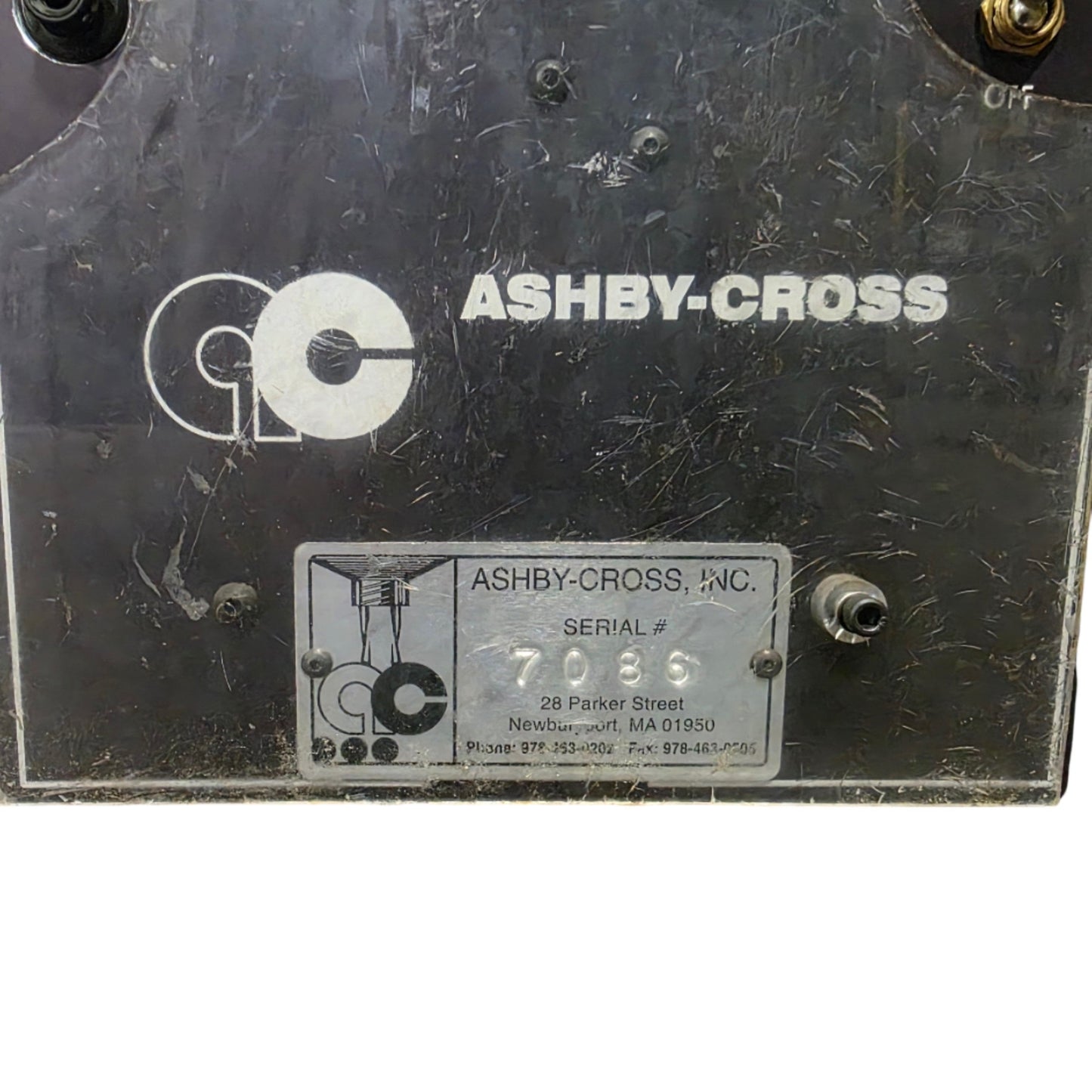 Used Ashby Cross 1125 Variable Ratio Dispensing System 1.1-8.1 Ratio, 1/10-160CC Shot