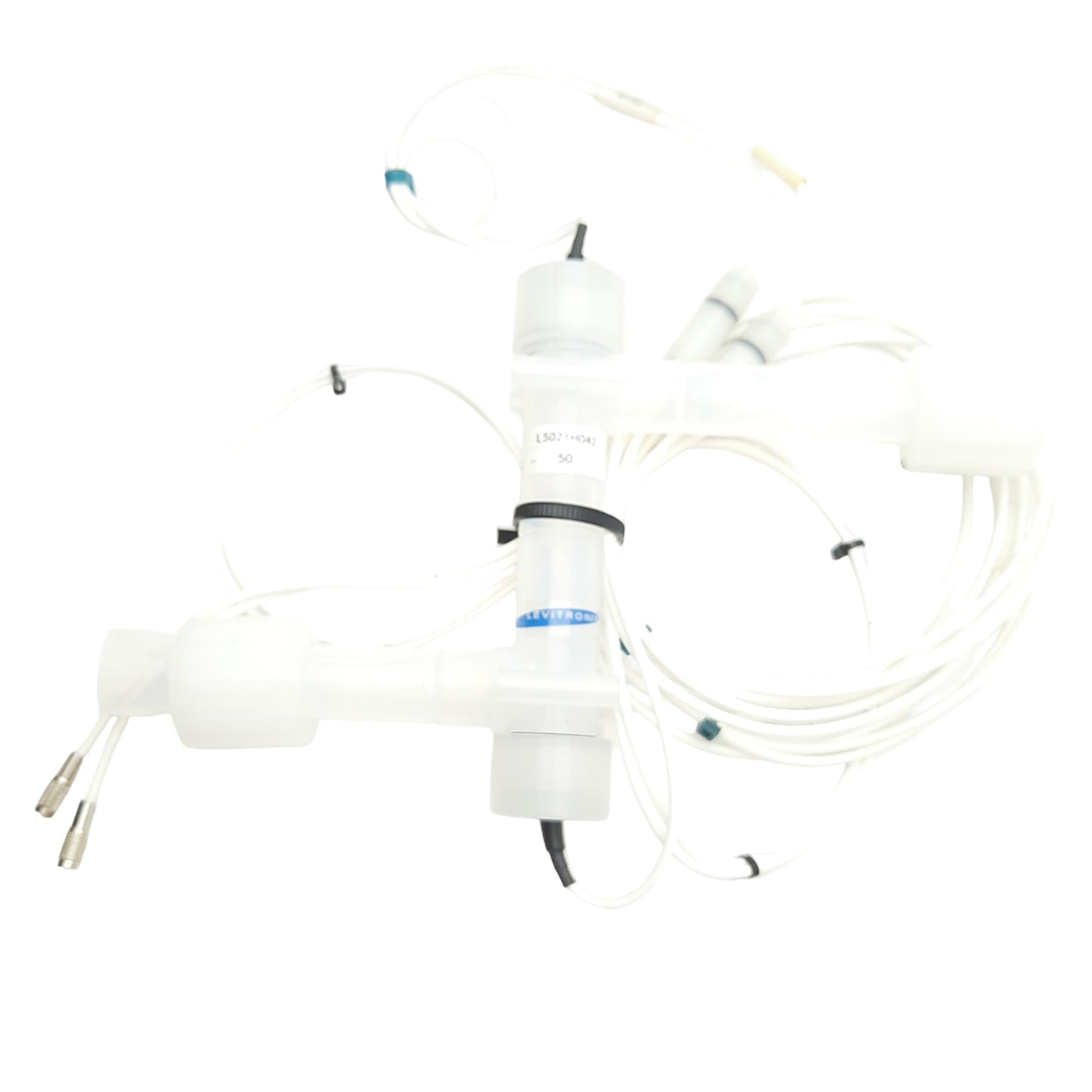 Used Levitronix LFS-50-Z Inline Flow Sensor, Flow 0-50lpm, 3/4in Fitting, PVDF male
