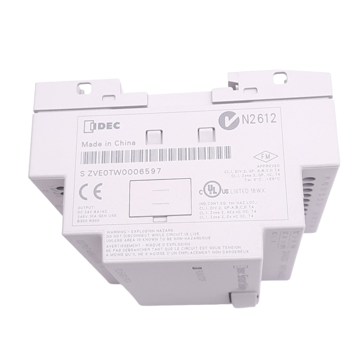 New IDEC FL1E-B12RCA SmartRelay PLC CPU Base Module, 8-Input, 4NO Out, 24VAC/DC