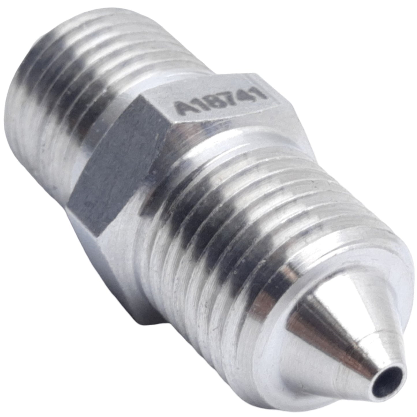 Used HiP 60-21HM4HM4 Adapter Male High to Male Medium Pressure 1/4" H.P x 1/4" H.P