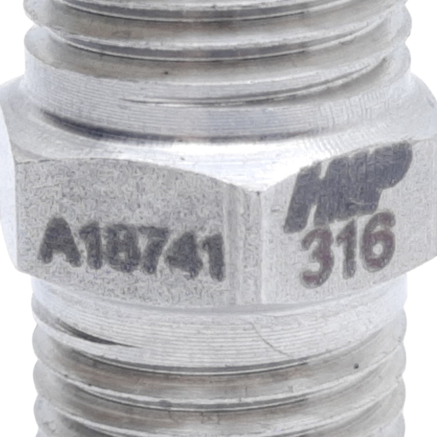 Used HiP 60-21HM4HM4 Adapter Male High to Male Medium Pressure 1/4" H.P x 1/4" H.P
