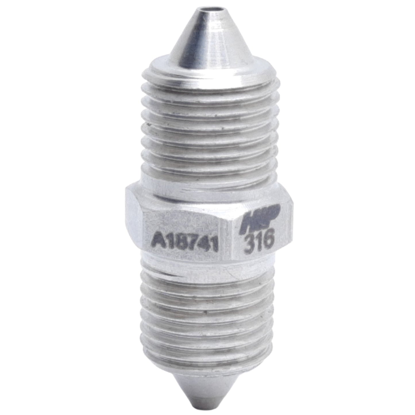 Used HiP 60-21HM4HM4 Adapter Male High to Male Medium Pressure 1/4" H.P x 1/4" H.P