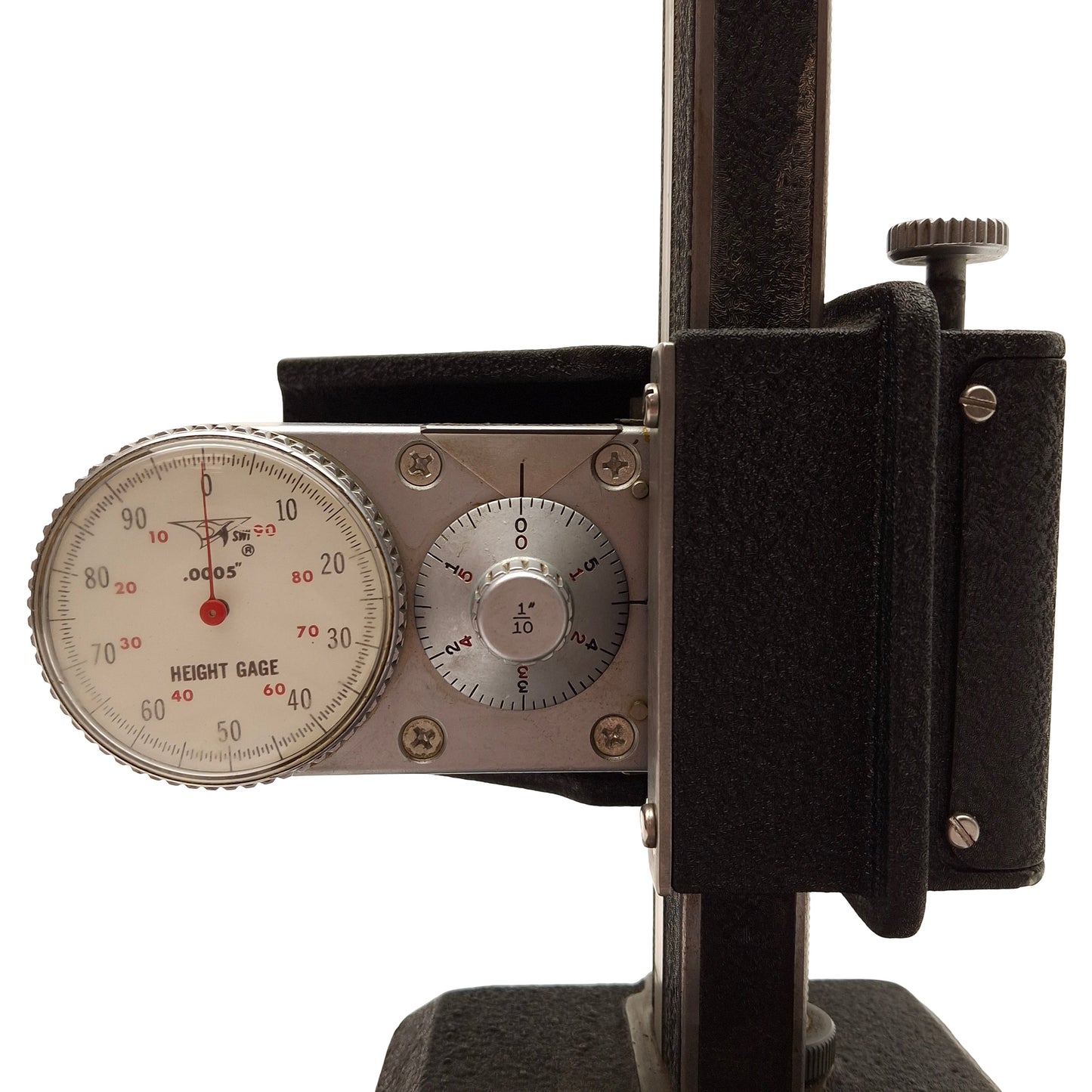 Used SWI HG-1 Travadial Dial Height Gauge, 18in Travel, 0.0005in Resolution