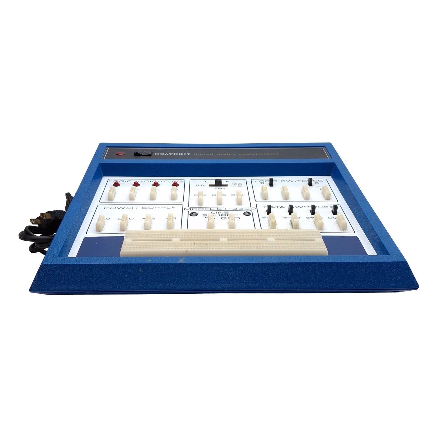 Used Heathkit ET-3200 Digital Design Experimenter Laboratory Breadboard, 120/240VAC