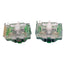 Used Lot of 2 Square D 9001KA2 Contact Blocks for 30mm Button, 1 N.O., 600V 10A Max