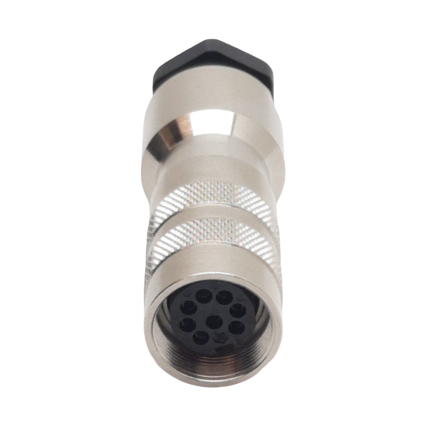 New Binder 99 5872 15 08 Connector, 8-Pin M16 Female x ø10mm Outlet, 5A 60VAC/VDC