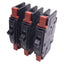 Used Lot of 3 Square D QOU115 Miniature Circuit Breakers, 1-Pole, 15A, 120/240VAC