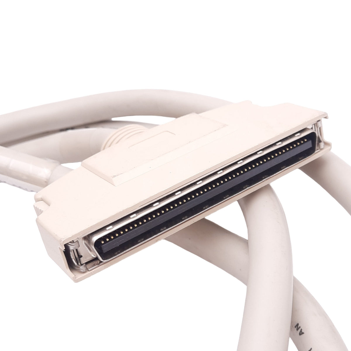Used Jtekt THY-5045 I/O Cable for TOYOPUC PLC, 100-Pin Male to Male, 2m Length
