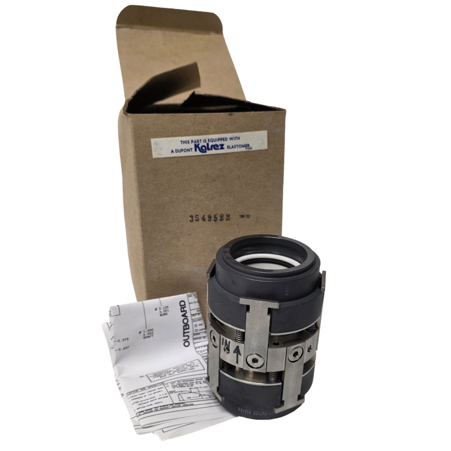 New John Crane A32-1500-026 Type 32 Agitator Mixer Seal 1.5" I.D., 3.88" OAL, 400FPM