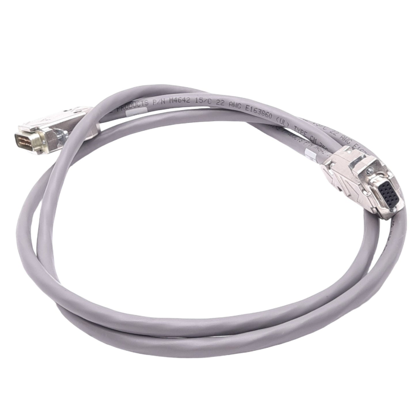 Used Manhattan Wire M4642 Cable, D-Sub 15-Pin Male to 15-Pin HD Female, 4ft Length