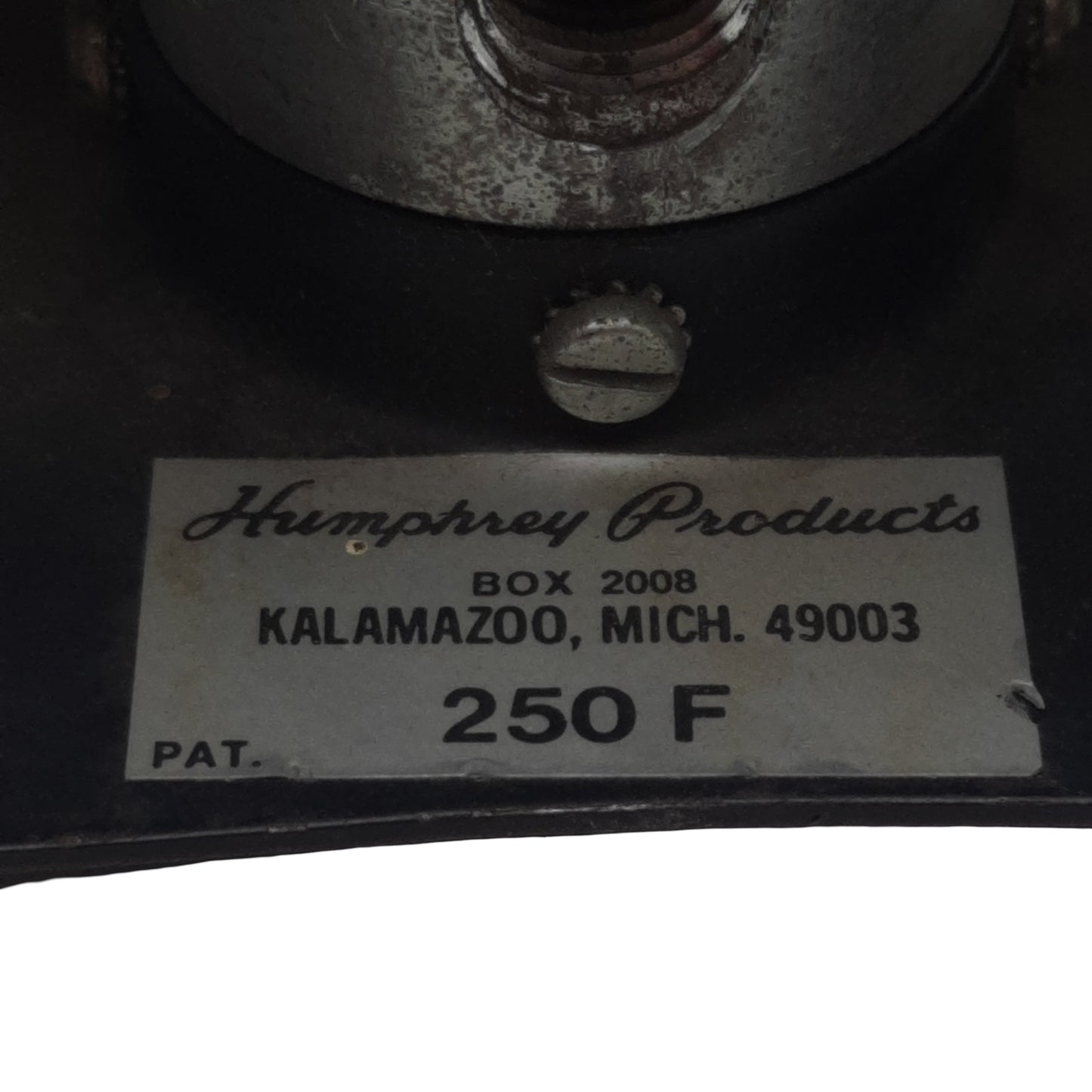 Used Humphrey 250F Foot Pedal Pneumatic Valve w/ Guard, 3-Way, 1/4in NPT, 0-125psi